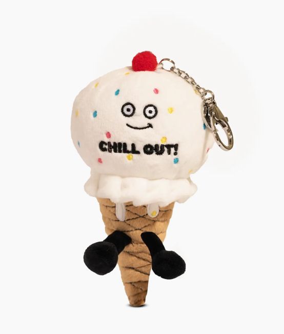 Ice Cream Bag Charm Plush