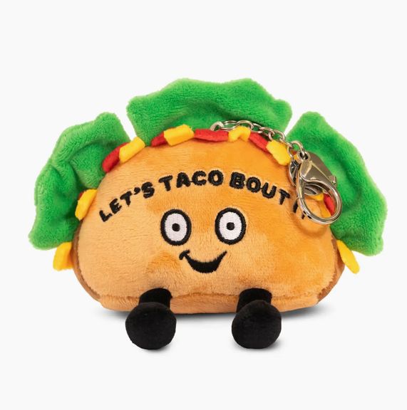 Taco Bag Charm Plush