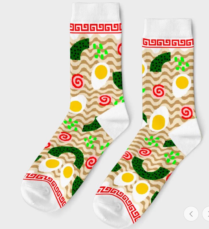 Ramen Small Crew Socks