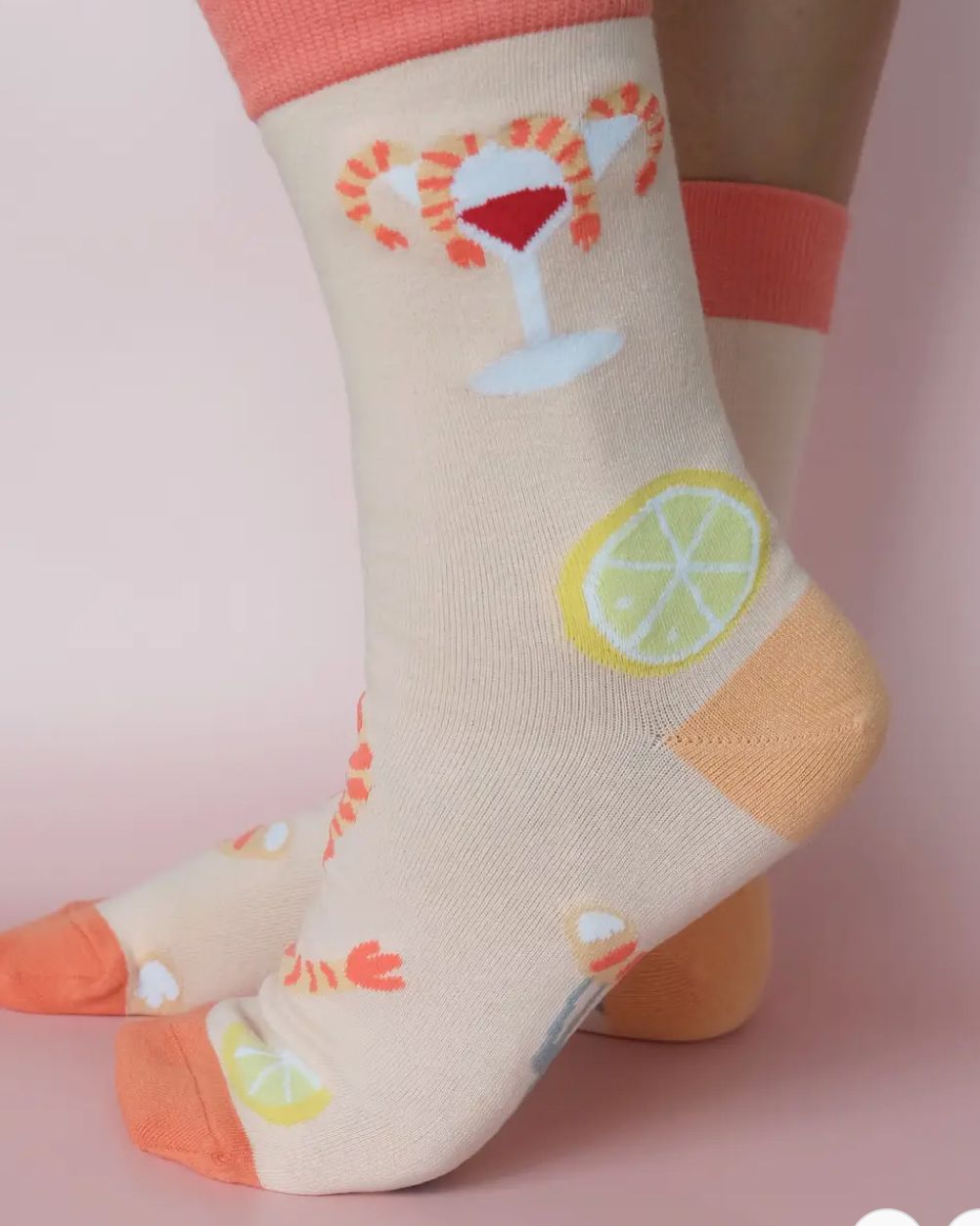 Shrimp Cocktail Women's Crew Socks