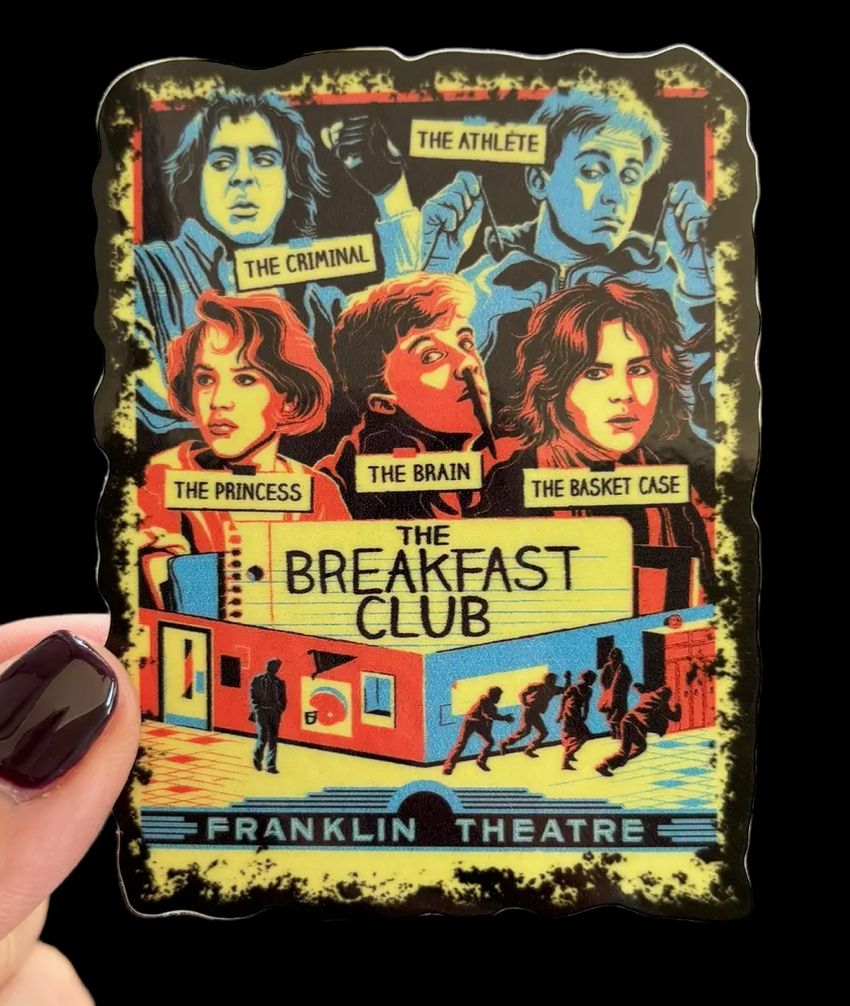 Breakfast Club Vinyl Sticker 