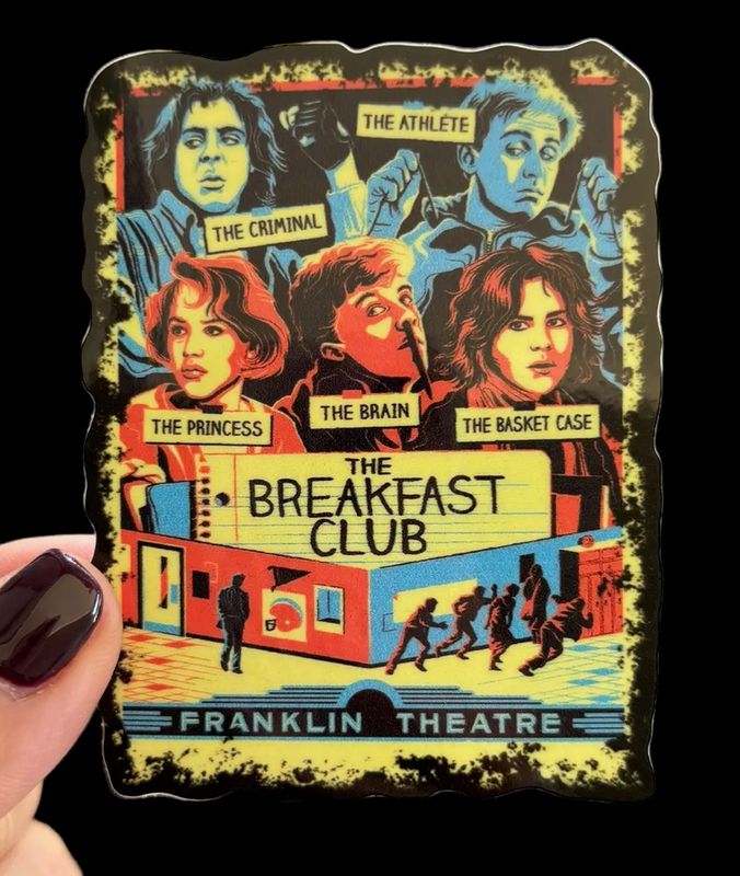 Breakfast Club Vinyl Sticker 