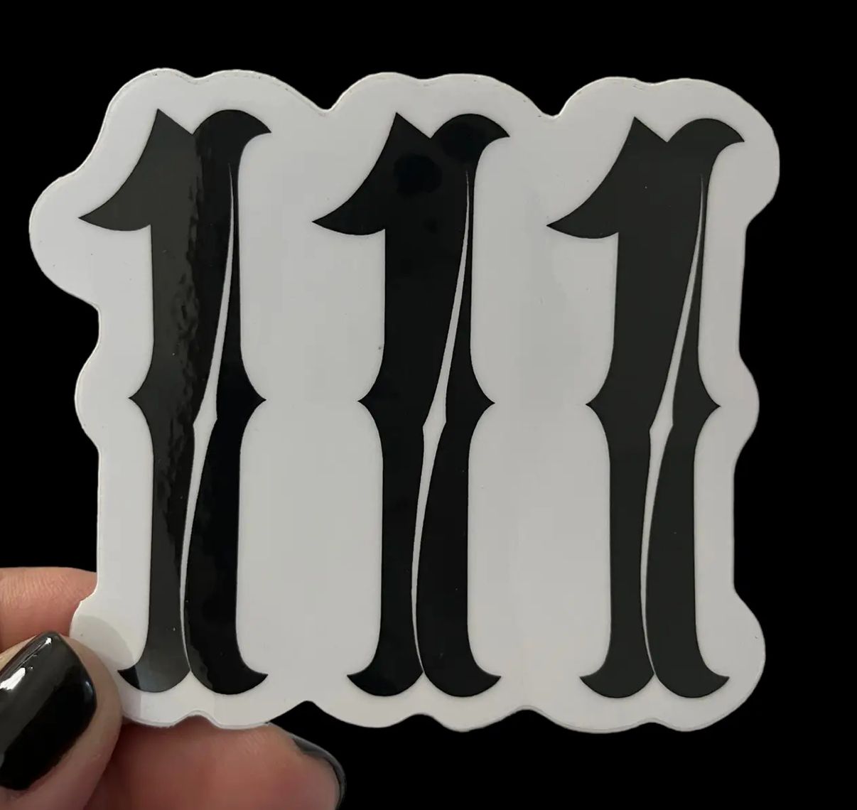 111 Angel Number Vinyl Sticker