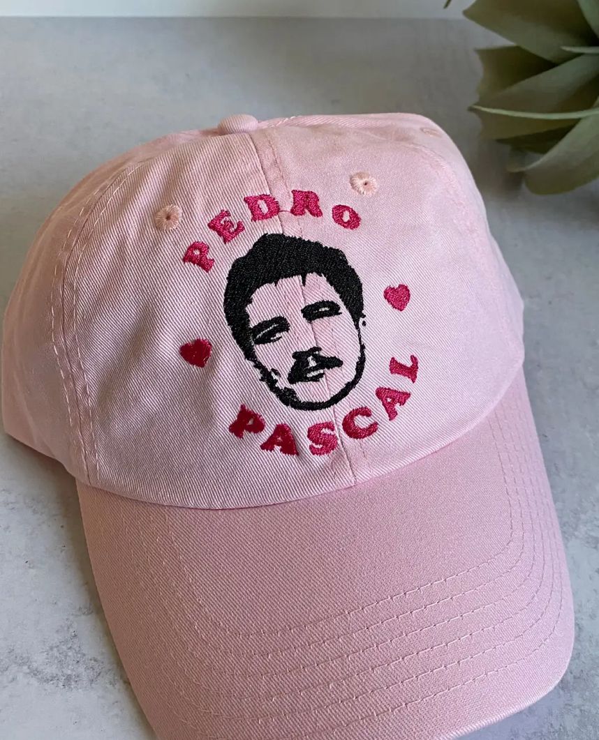 Pedro Pascal Pink Baseball Hat