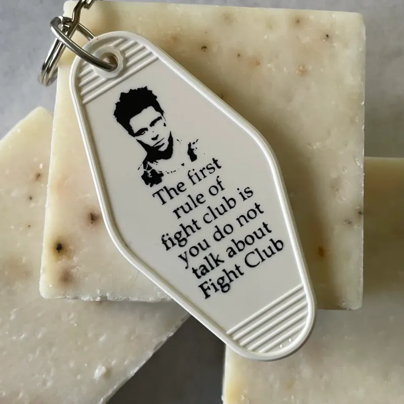 Fight Club The First Rule Motel Key Fob