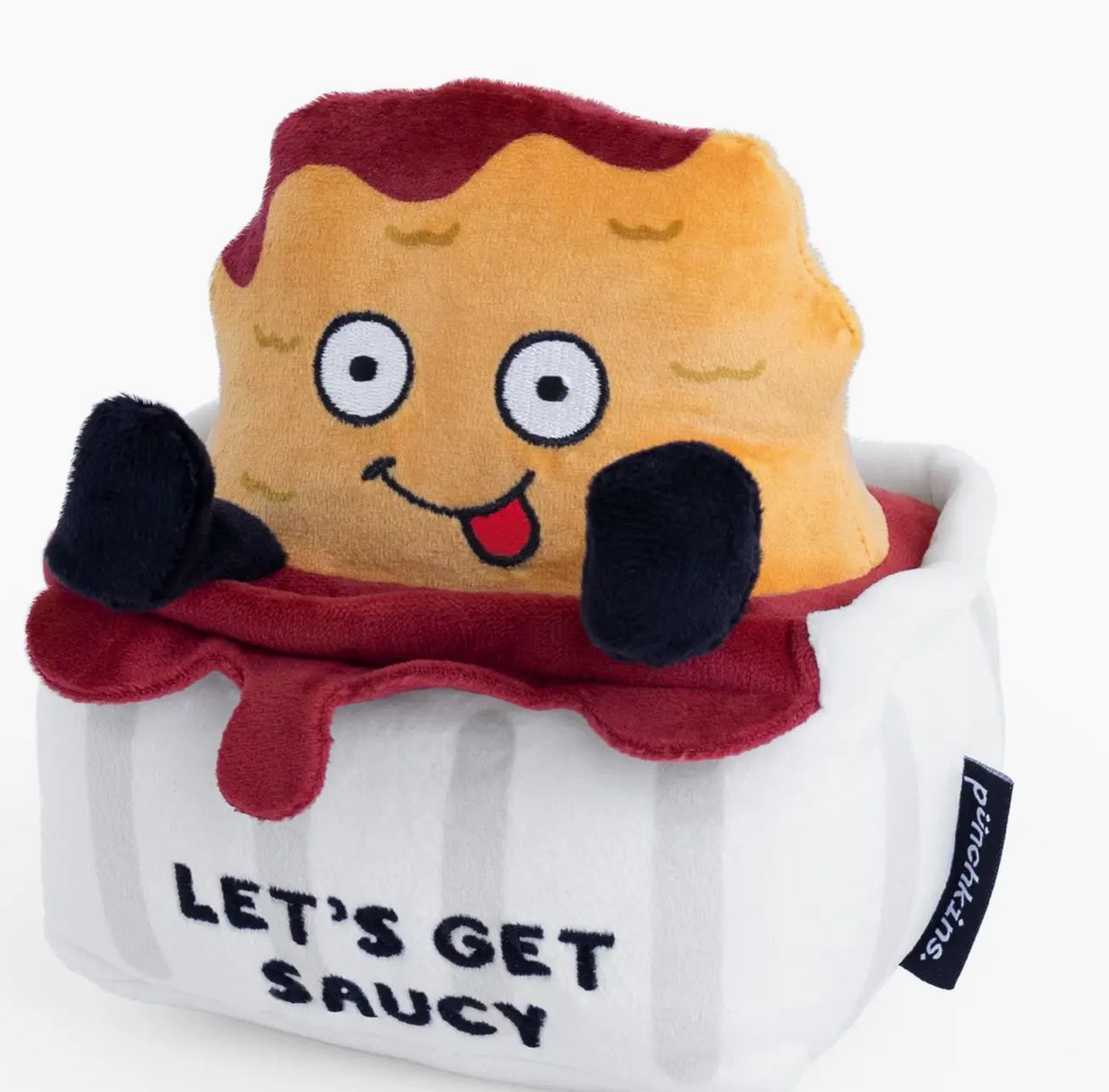 “Let’s Get Saucy” Plush Chicken Nugget Soft Plush