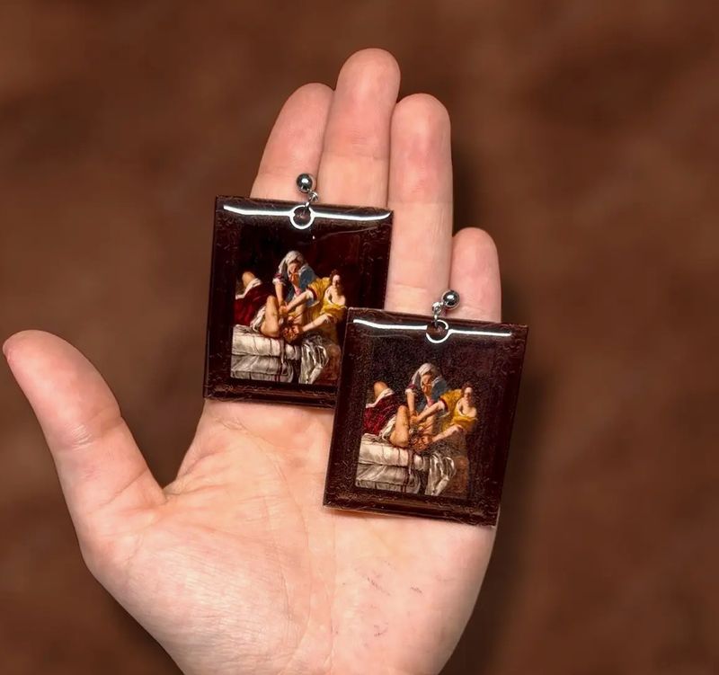 Judith Slaying Holofernes Earrings