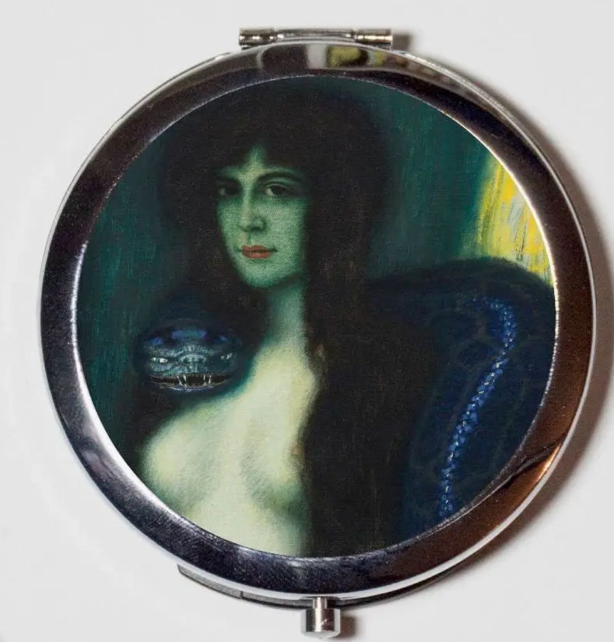 Snake Woman Compact Mirror