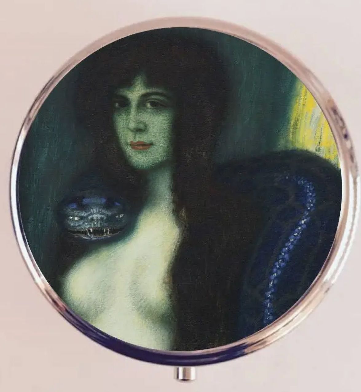 Snake Woman Pill Box Case