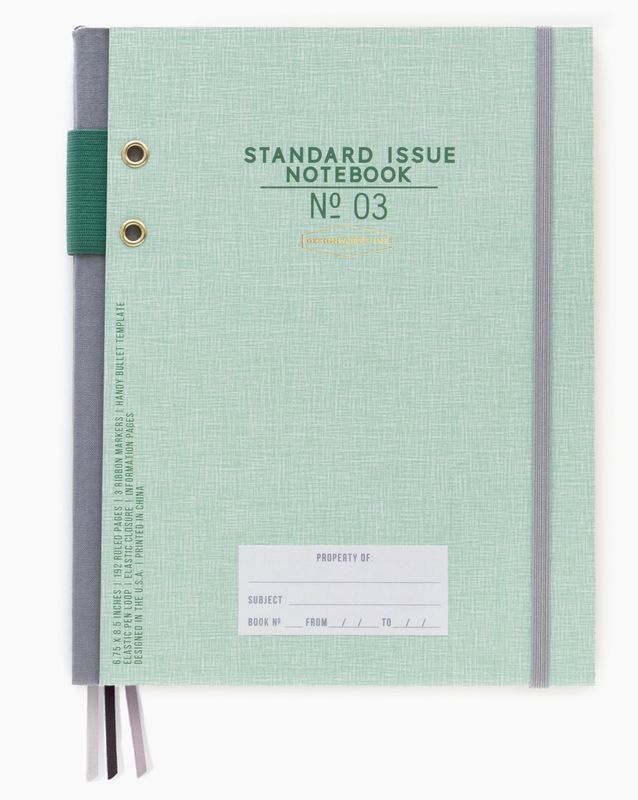 Standard Issues Planner Light Green &amp; Green 