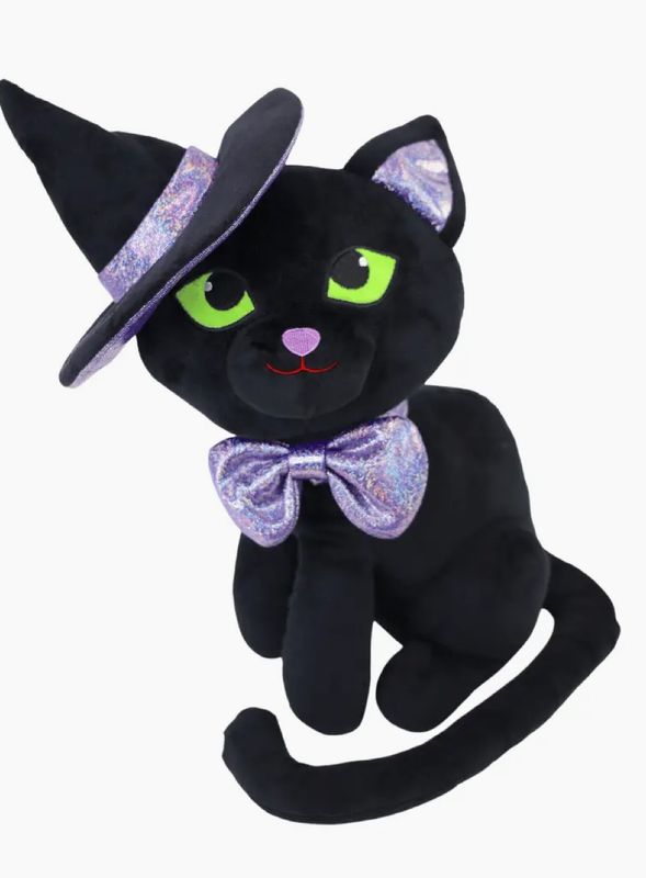 Plush 8 Inch Cat Wanda the Witch