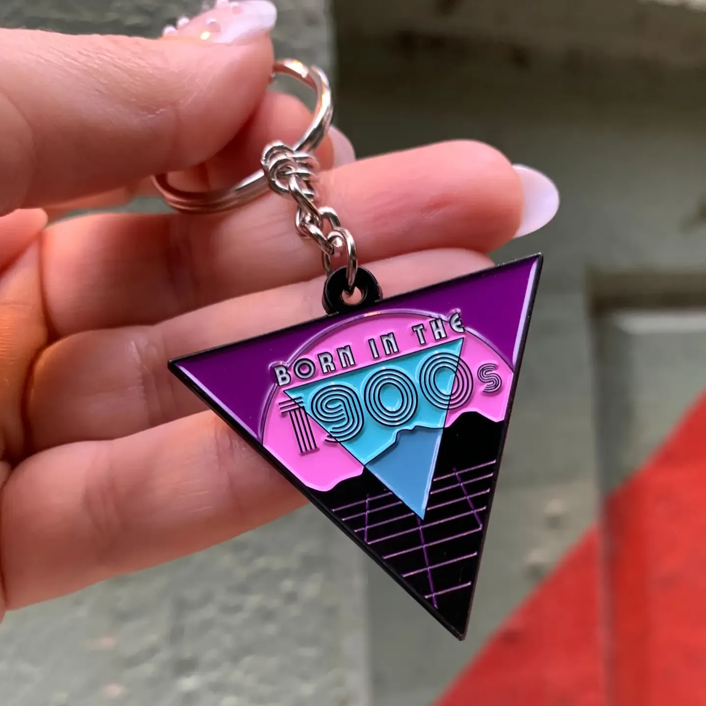 Born In The 1900's Key Chain 