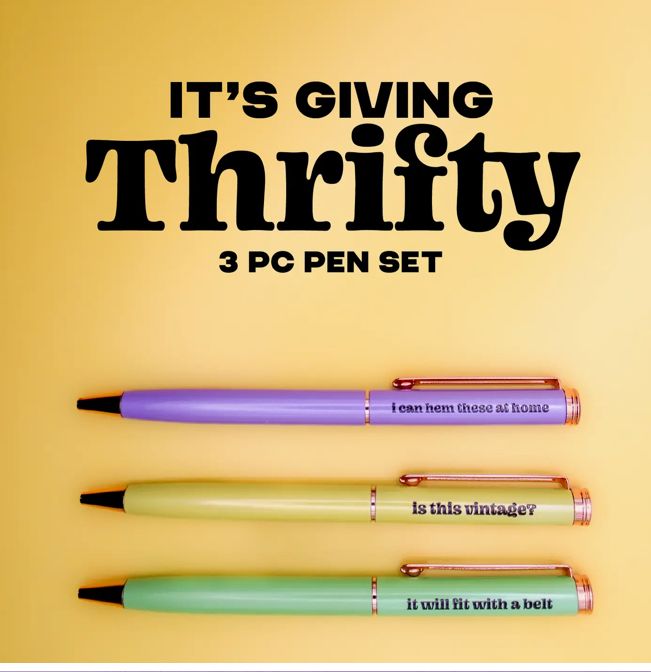 Thrifty Pen Set