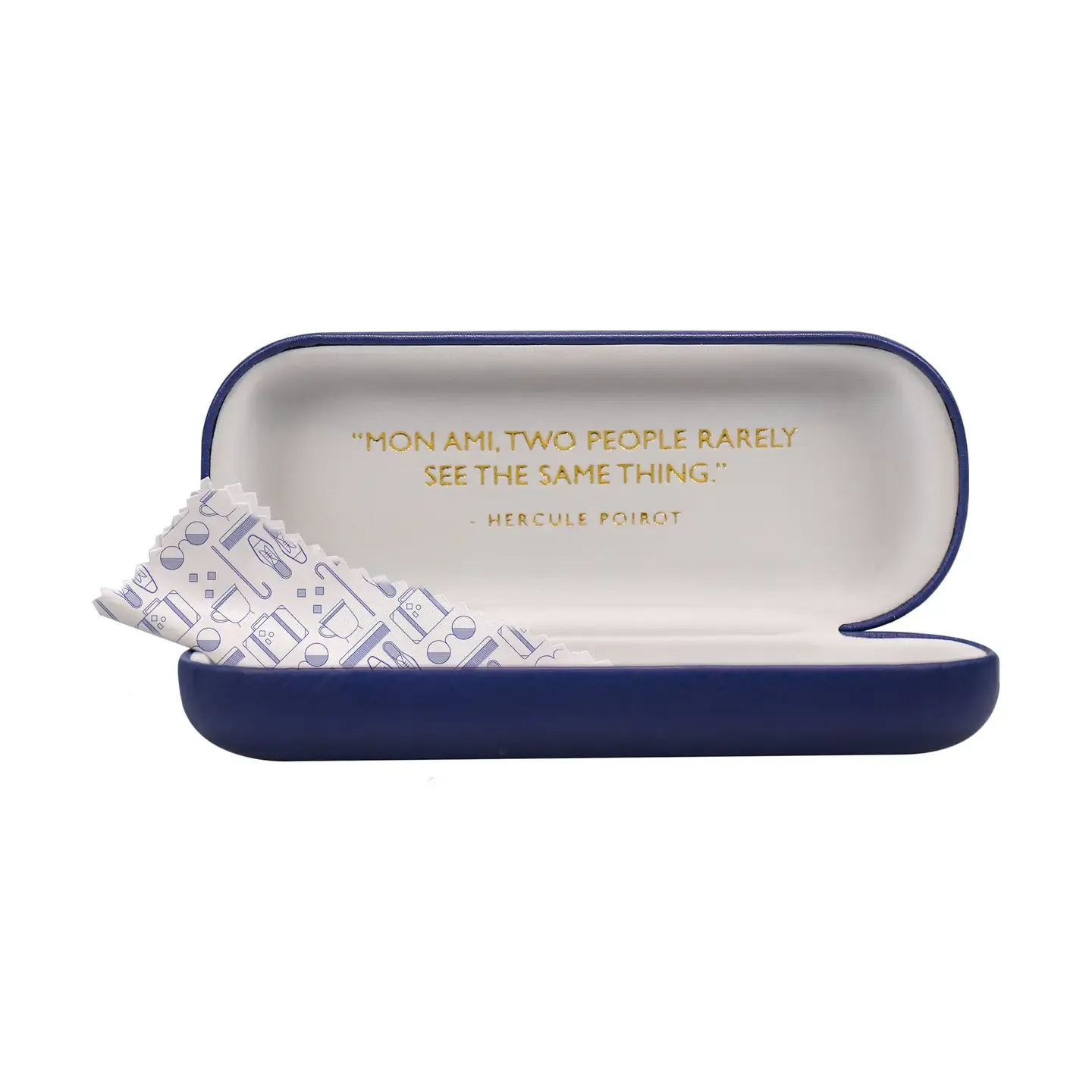 Agatha Christie Glasses Case
