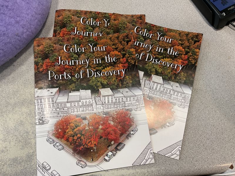 Ports Of Discovery Coloring Book