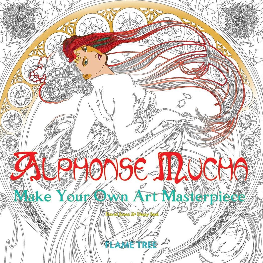 Alphonse Mucha (Art Coloring Book)