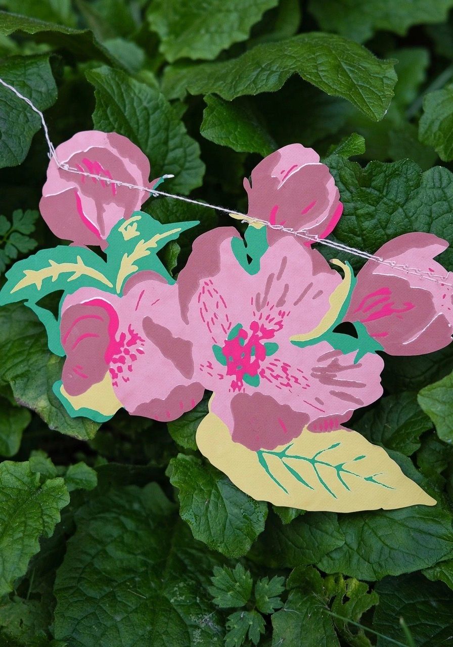 Blossom Sewn Garland