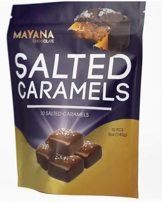 Mayana Salted Caramels 10 Pc Pack 