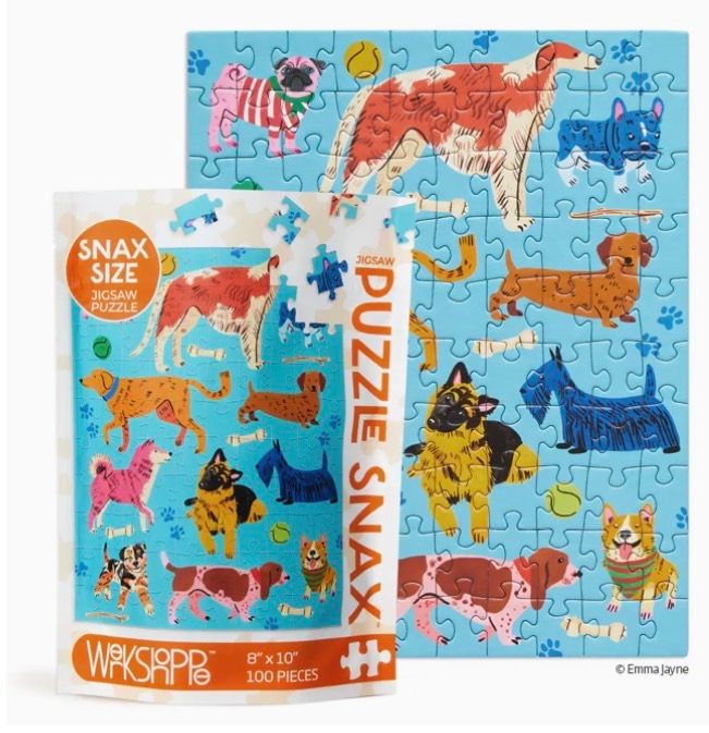 Pooches Playtime 100 Piece Jigsaw Puzzle