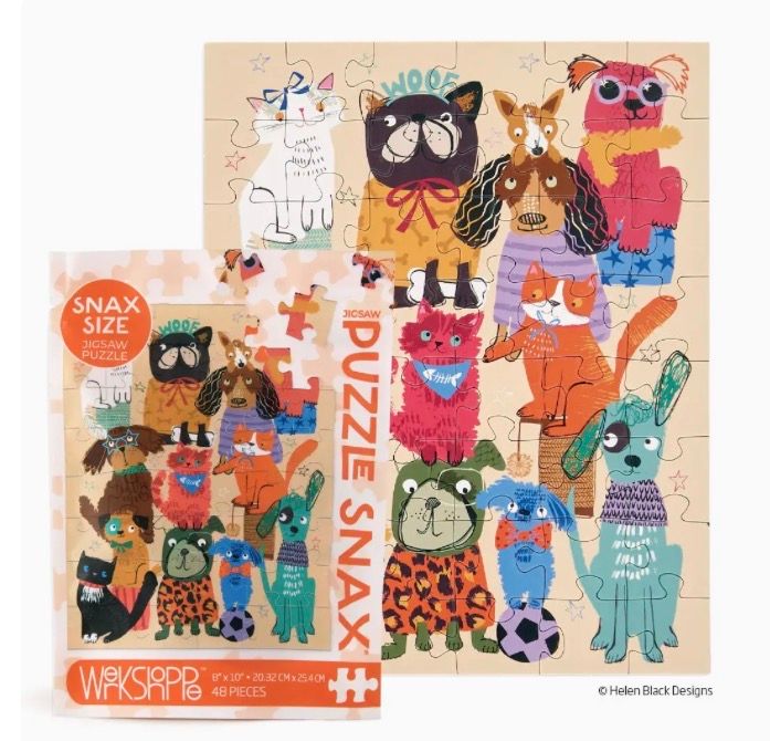 Fur Babies 48 Piece Puzzle Snax