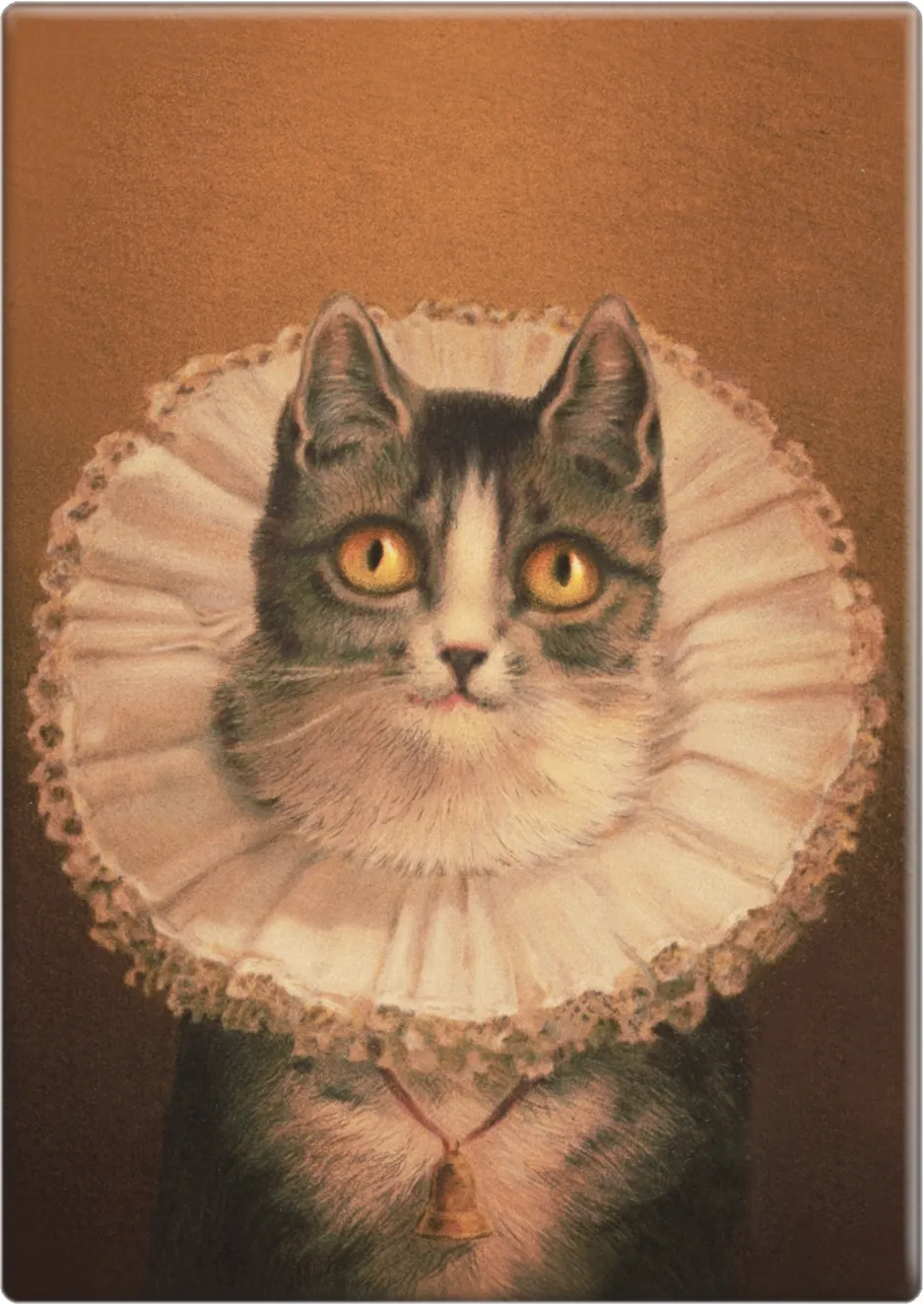 Magnet - Dielman the Widow 1878 Victorian Cat