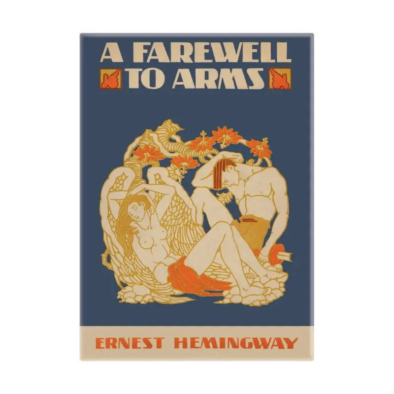 Magnet - Hemingway Farewell To Arms 1929 Art Vintage Repro