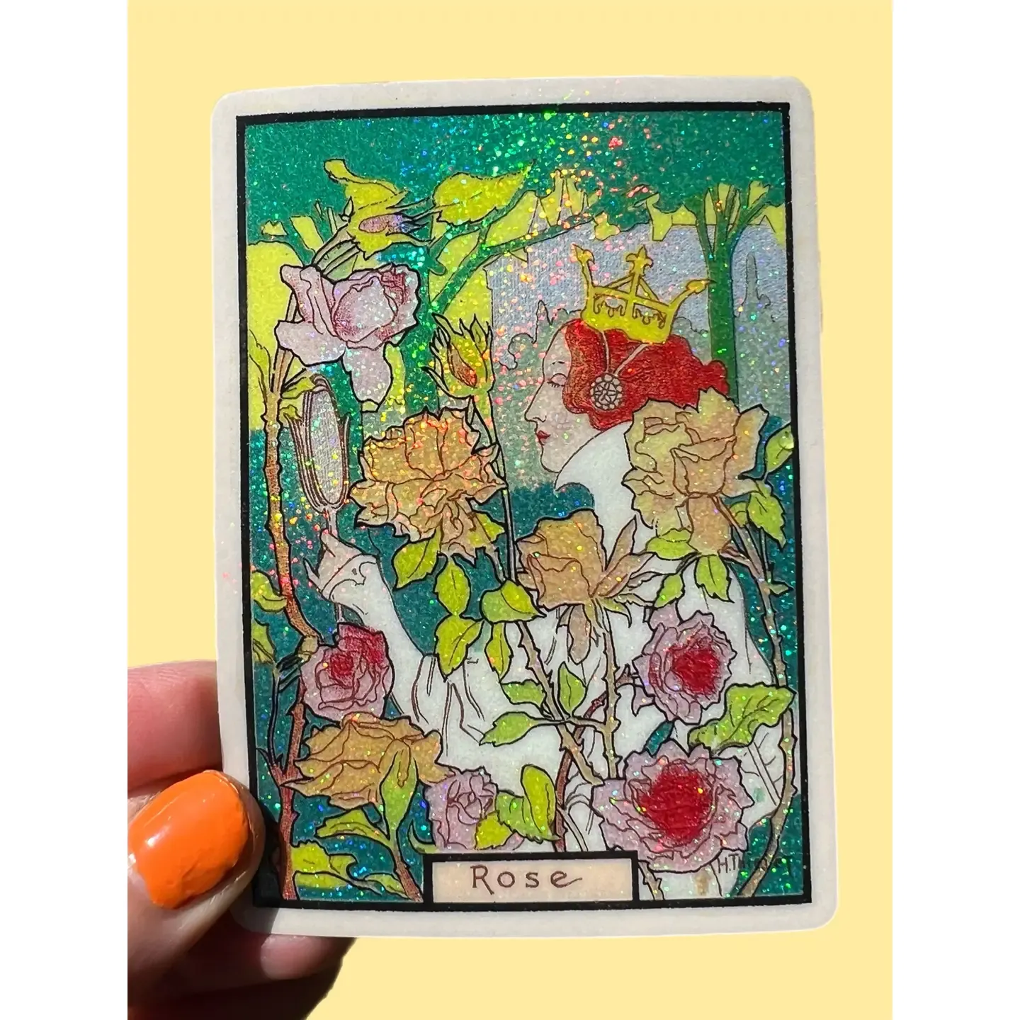 Sticker, Rose Queen