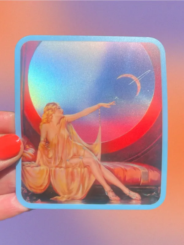 Sticker, Sci-Fi Space Fantasy 