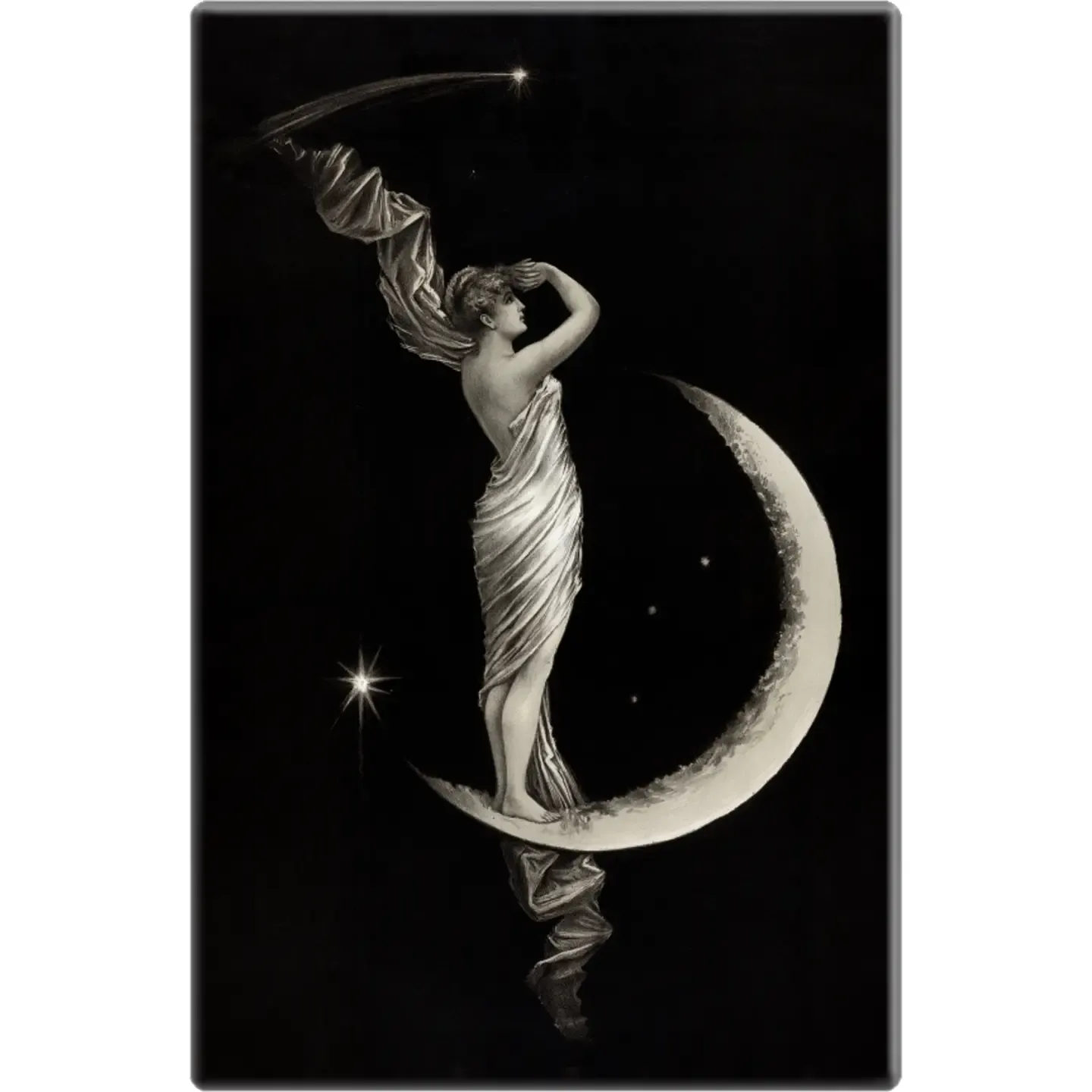 Magnet - Walker 1889 Universal Favorite Woman Moon Repro