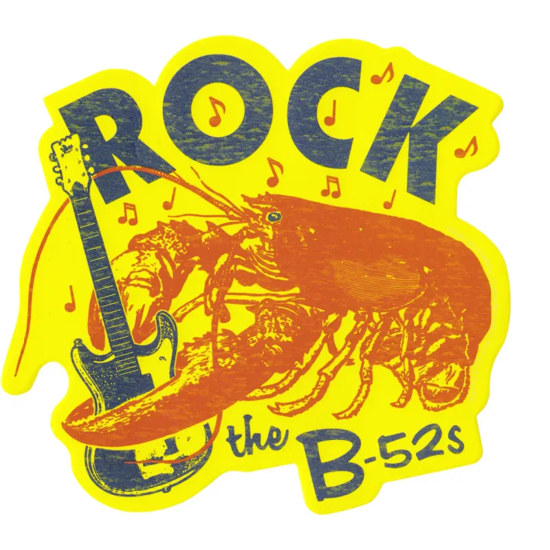 Sticker - the B-52s - Rock Lobster