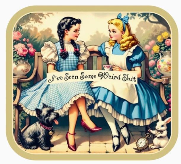 Dorothy &amp; Alice Sticker
