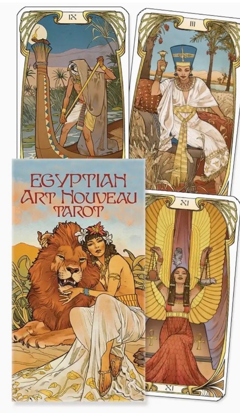 Egyptian Art Nouveau Tarot