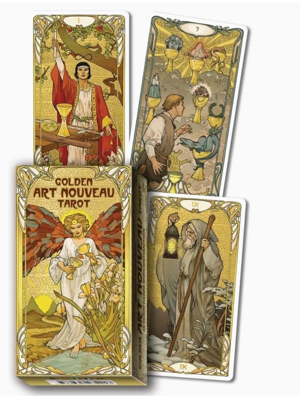 Golden Art Nouveau Tarot