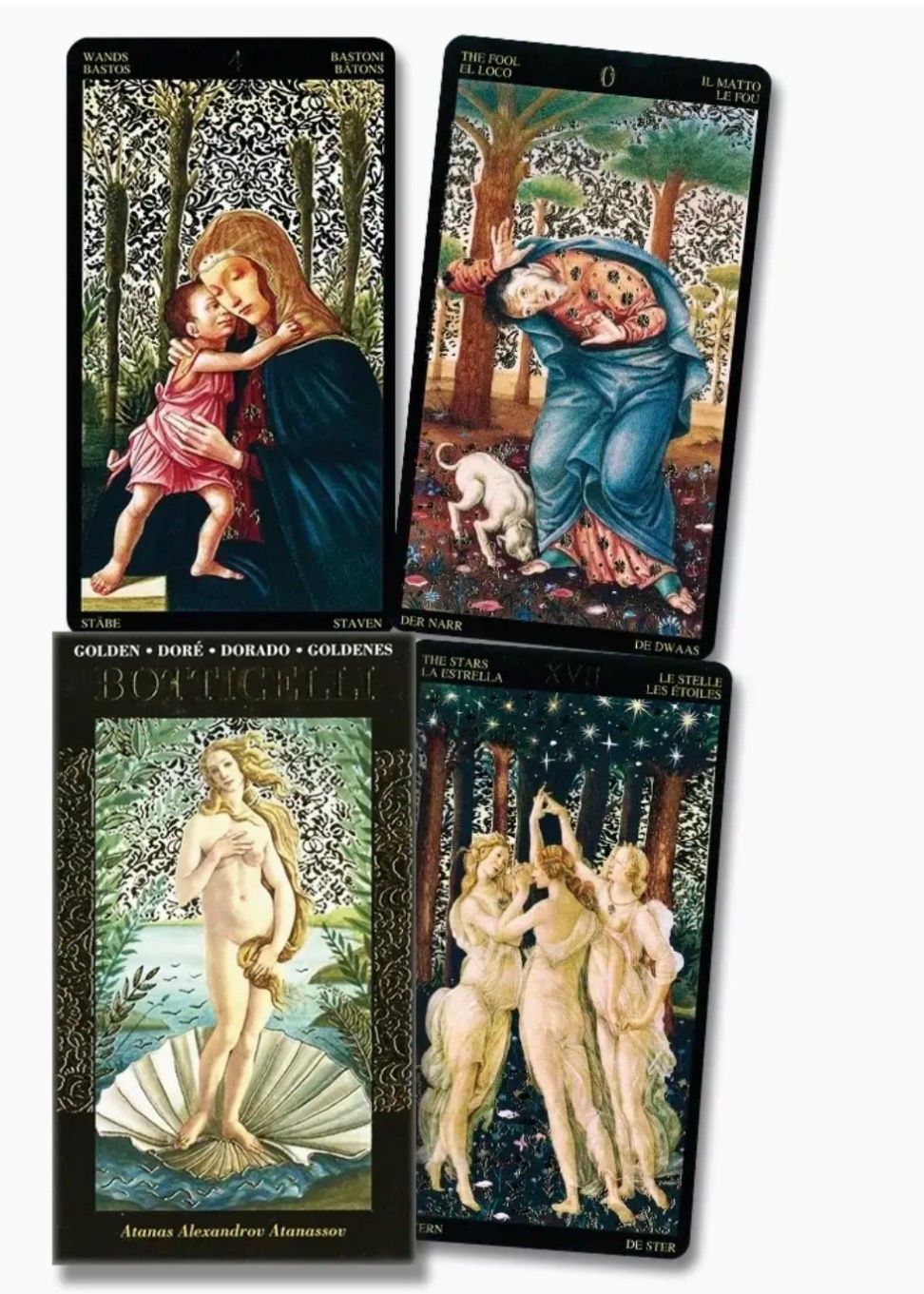 Golden Botticelli Tarot