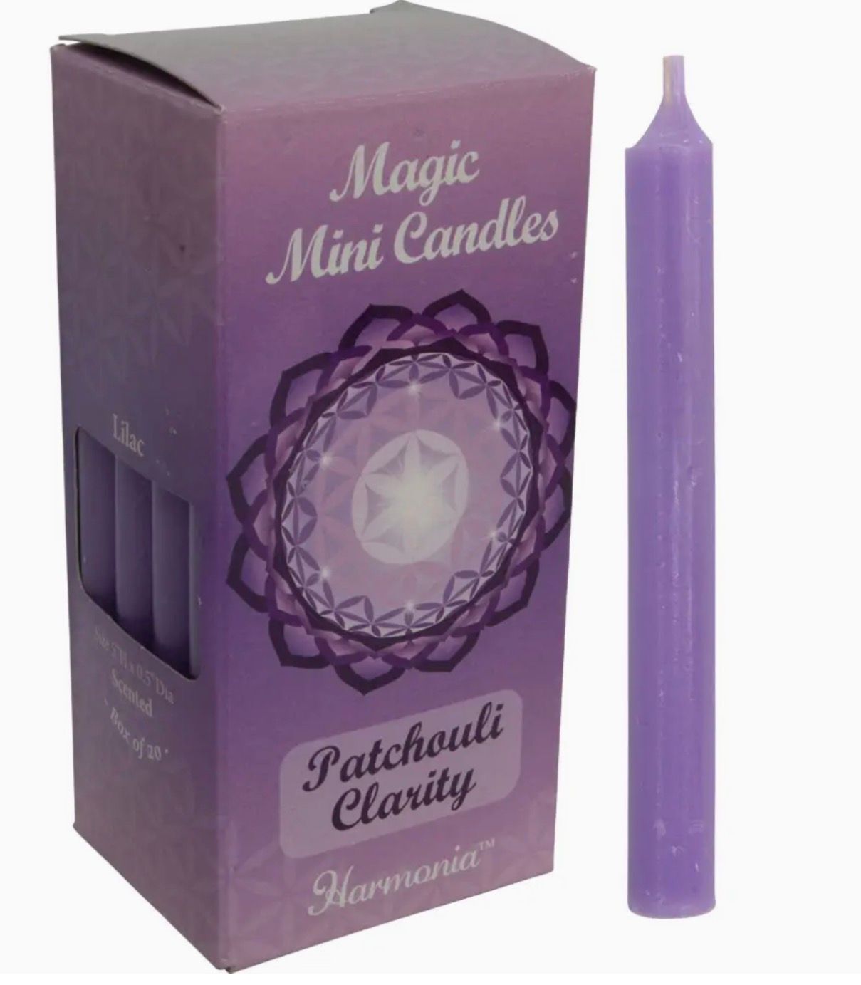 Patchouli Clarity Ritual Candles (pk 20) 