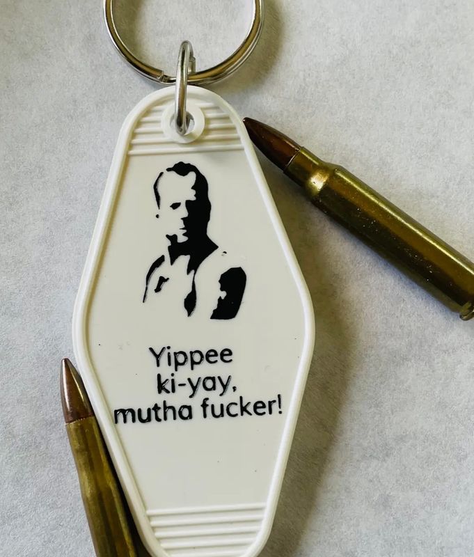 Yippee Ki-yay Motel Key Fab