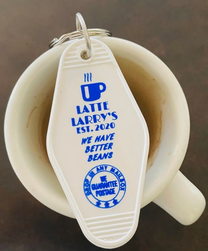 Latte Larry's Motel Key Fab