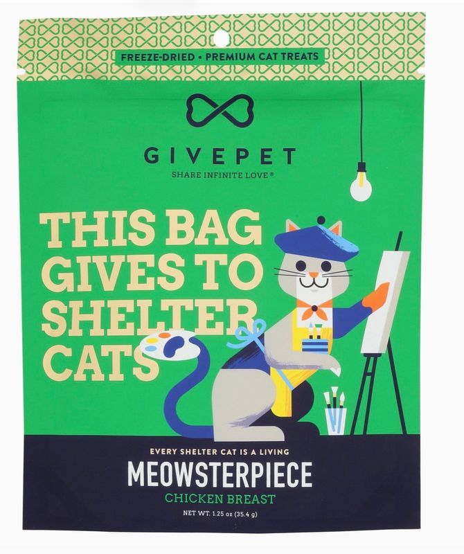 Givepet Meowsterpiece 1.25oz Bag