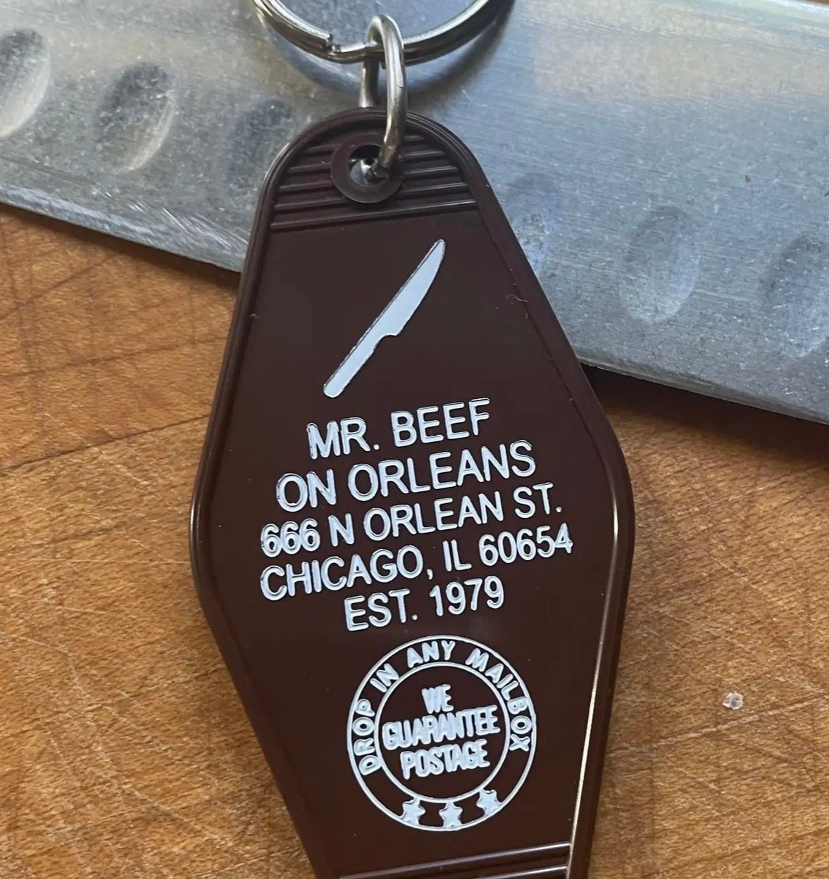 Mr Beef Motel Key Fab