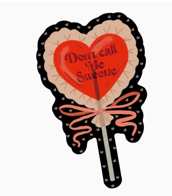 Women's Rights Feminist Valentine Sticker