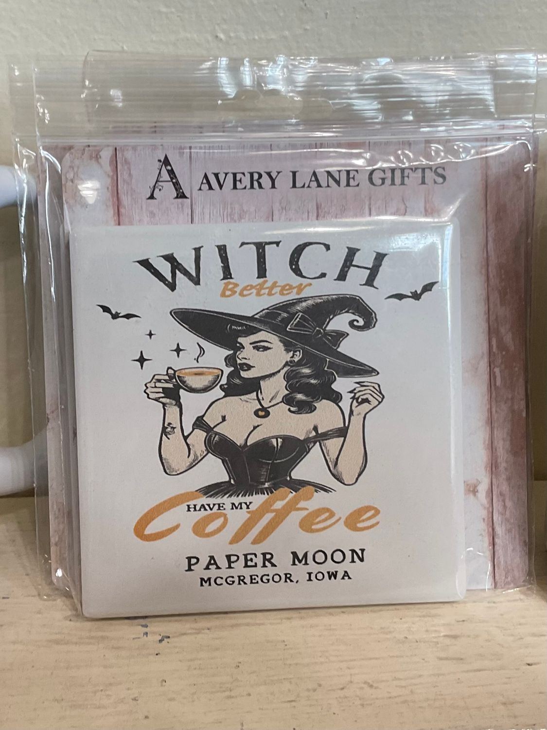 Witch Better Have My Coffee Stone Coaster