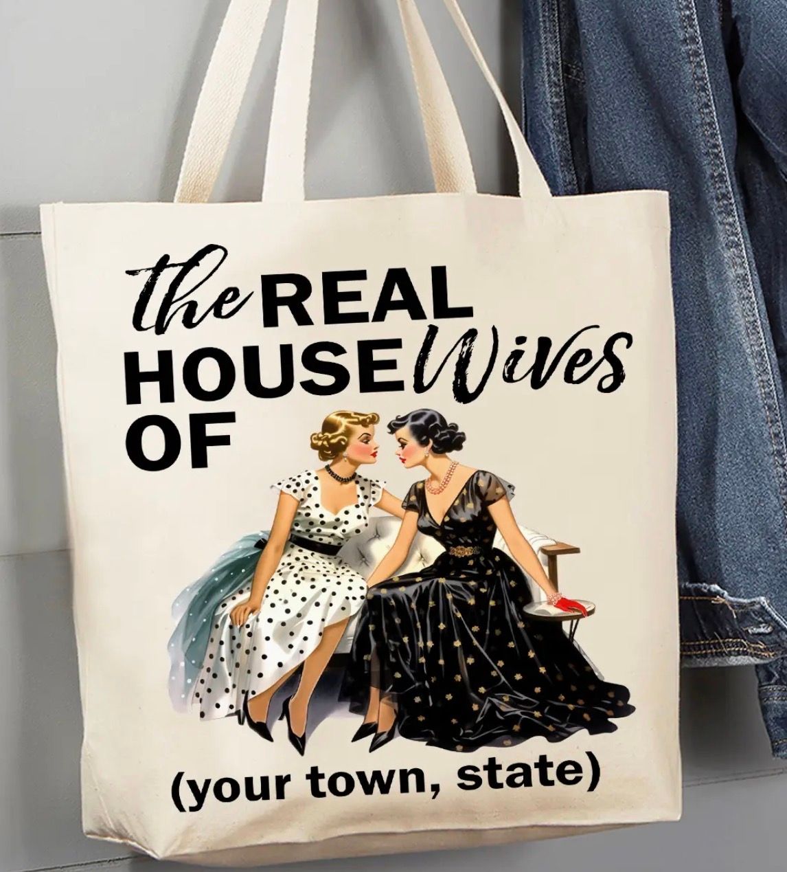 Real Housewives Of McGregor, IA Canvas Tote Bag