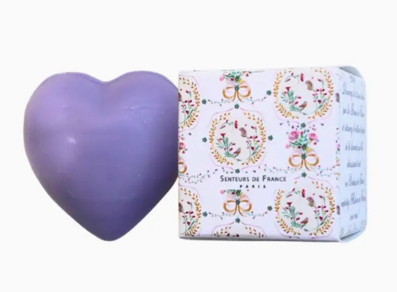 Senteurs De France Lavender Mini Heart Soap .88oz
