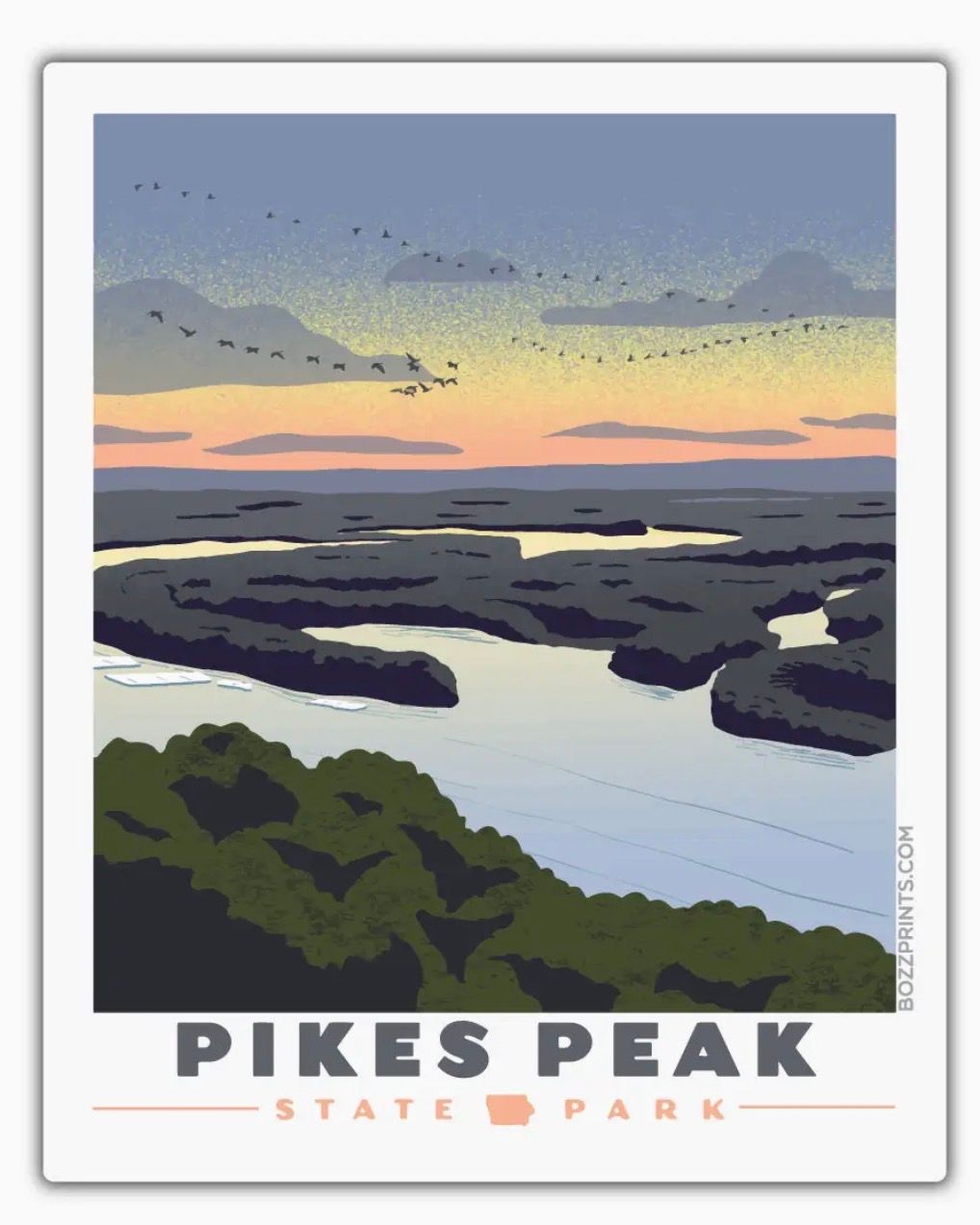 Pikes Peak State Park Sticker
