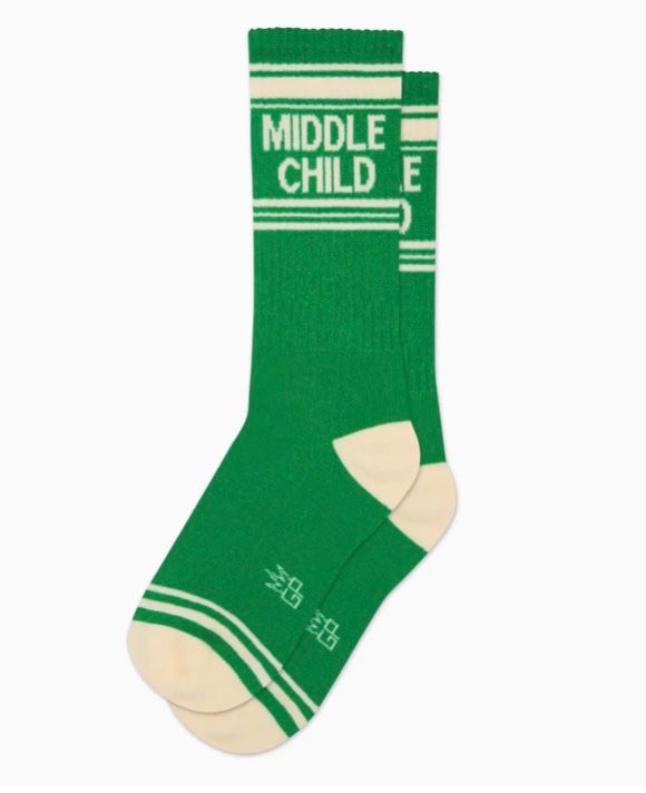 Middle Child Gym  Crew Socks