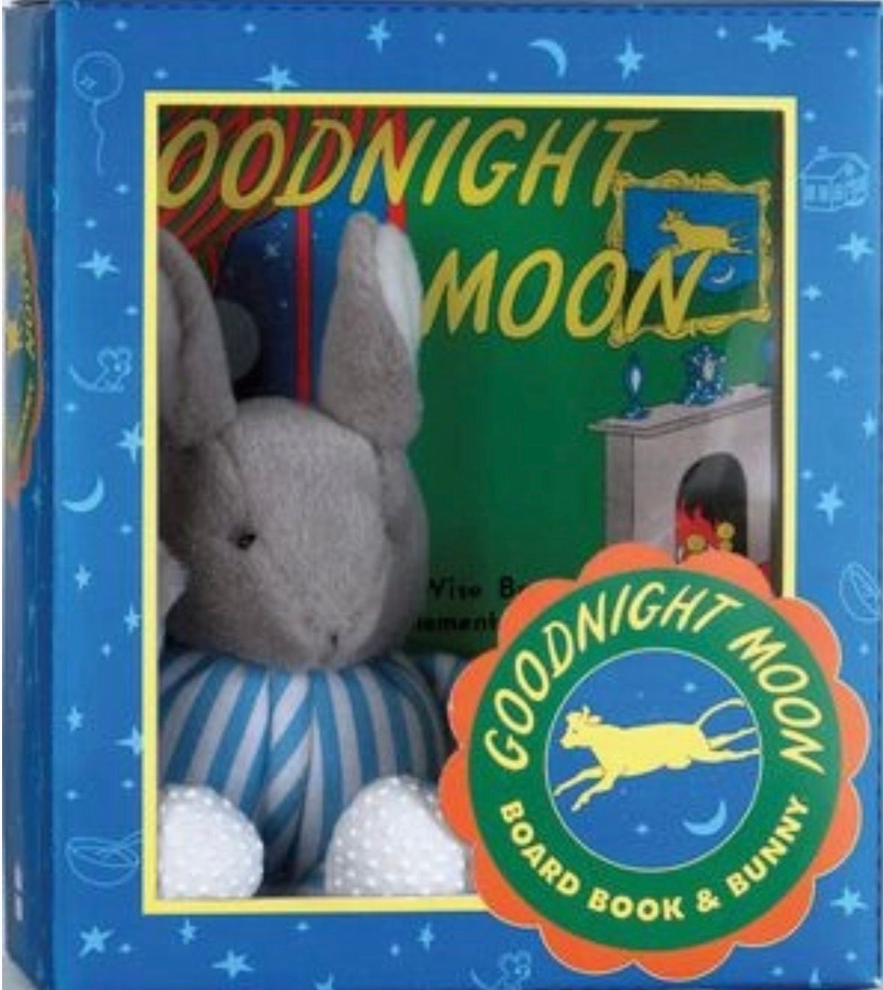 Goodnight Moon Board Book &amp; Bunny 