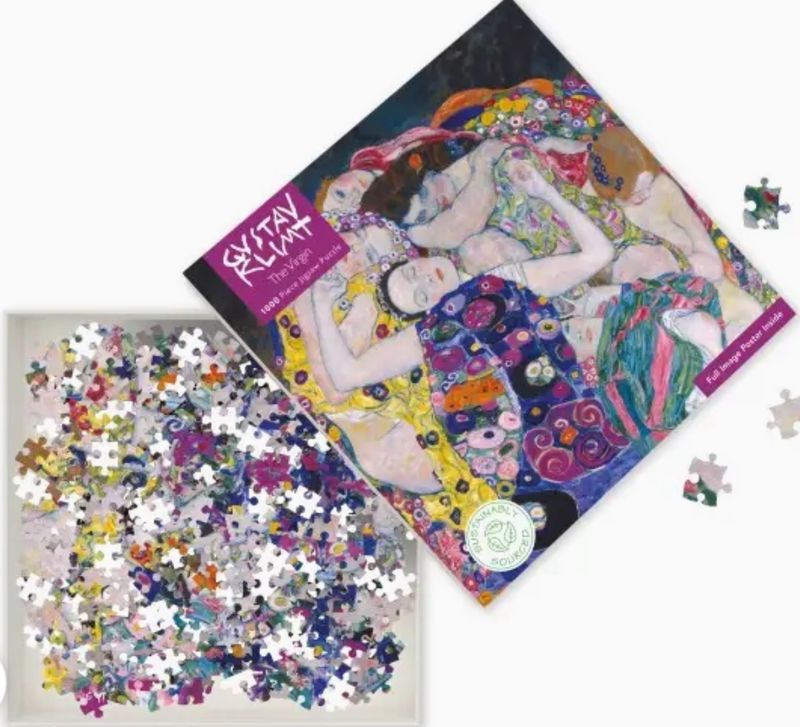 Gustav Klimt: the Virgin 1000 Piece Sustainable Puzzle