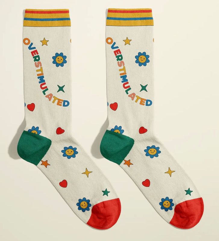 Overstimulated Unisex Socks 