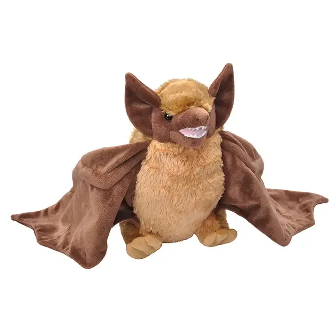 Brown Bat Stuffed Animal - 12"