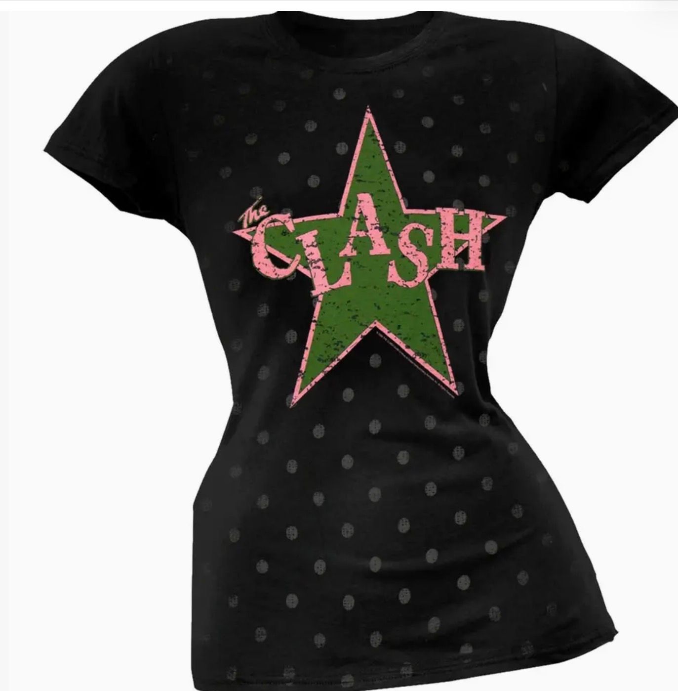 Clash - Star Dots Women's Juniors T Shirt